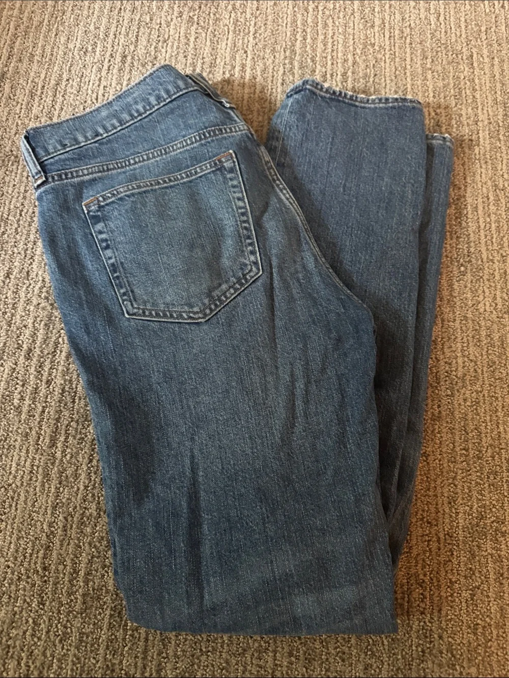 J. Crew Men's Light Blue Straight Leg Jeans